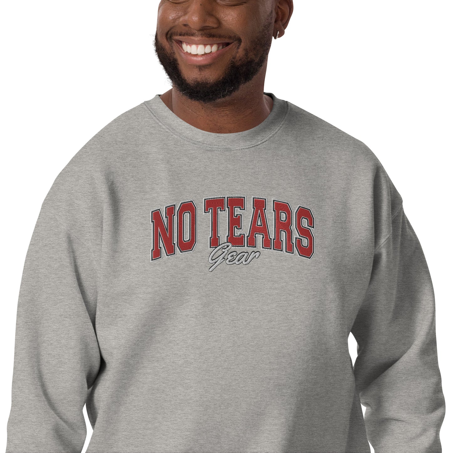 Embroidered NTG Crewneck Sweater