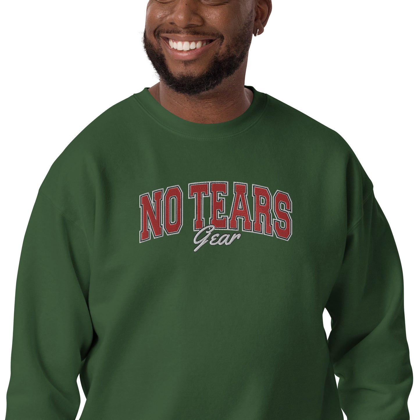 Embroidered NTG Crewneck Sweater