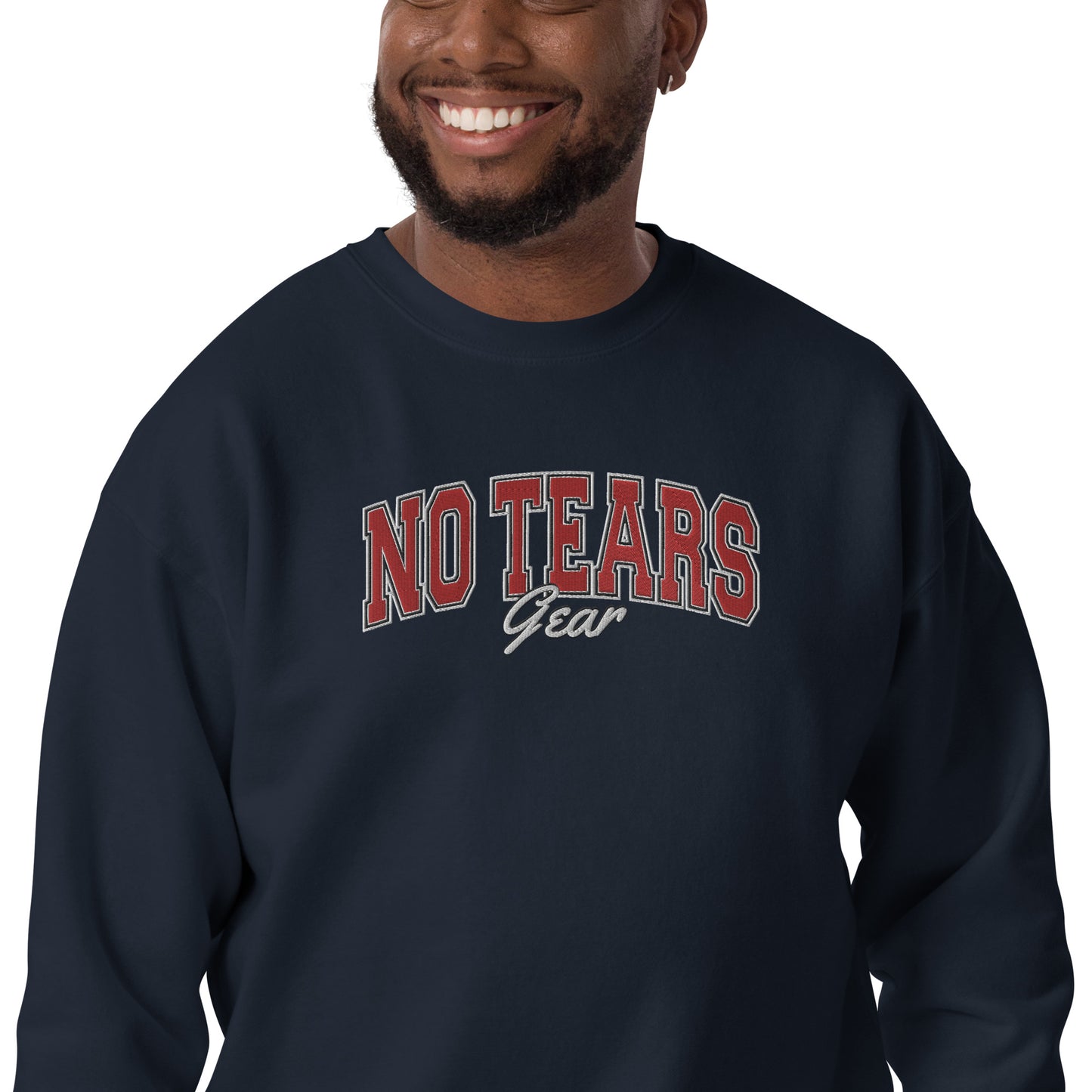Embroidered NTG Crewneck Sweater
