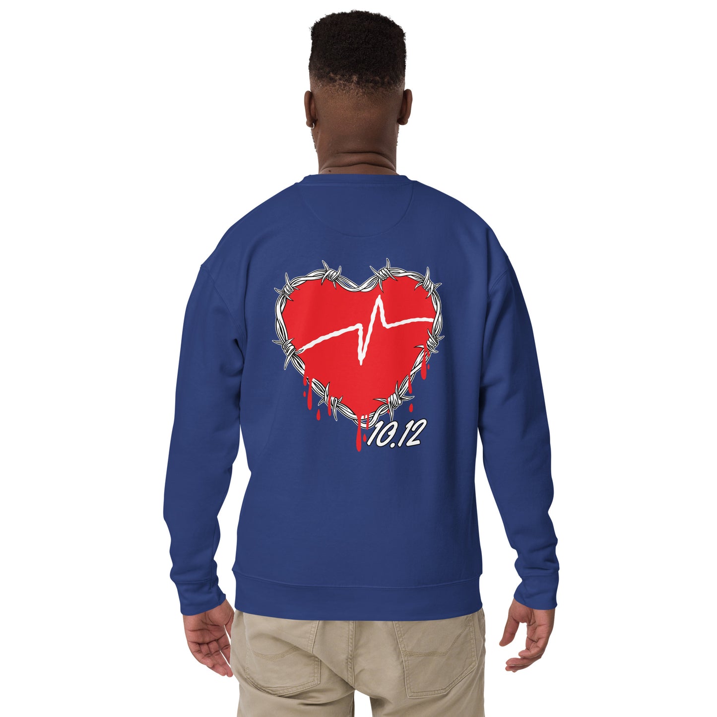 Embroidered NTG Crewneck Sweater