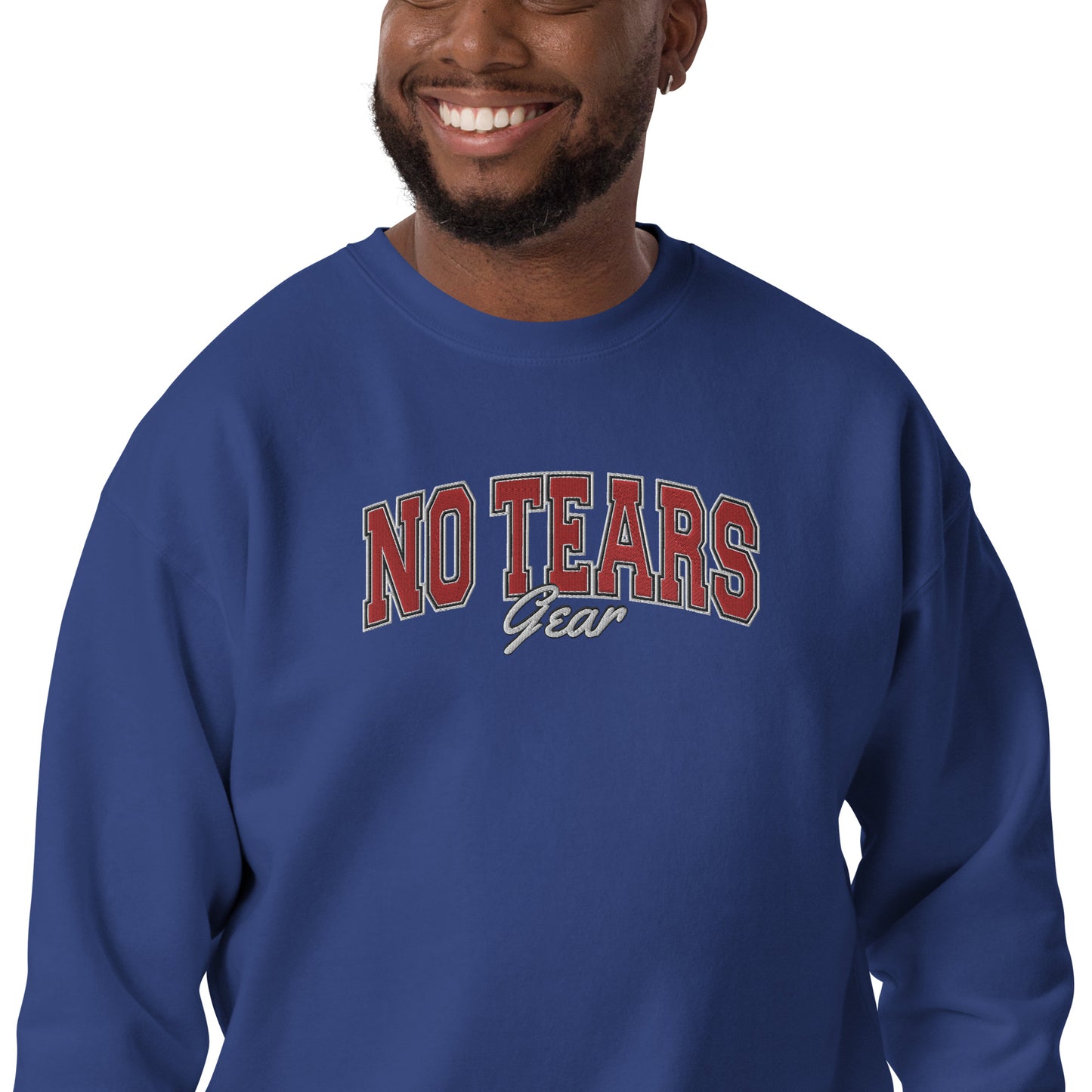 Embroidered NTG Crewneck Sweater